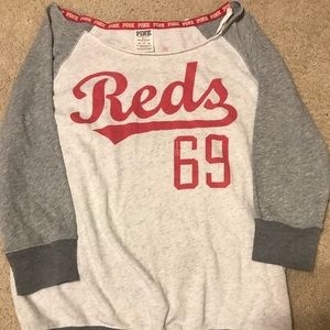 Cincinnati Reds Boat Neck Top